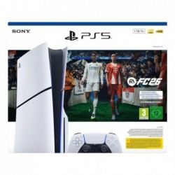 Sony PlayStation 5 Slim + EA Sports FC 26 Bundle 1 TB Wi-Fi Black, White