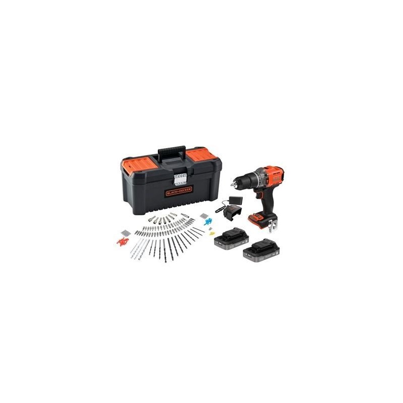 Wiertarko-wkrętarka 18V BCD383D2TA BLACK+DECKER
