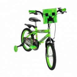 Huffy Minecraft 16" Bicycle, Green 21404W