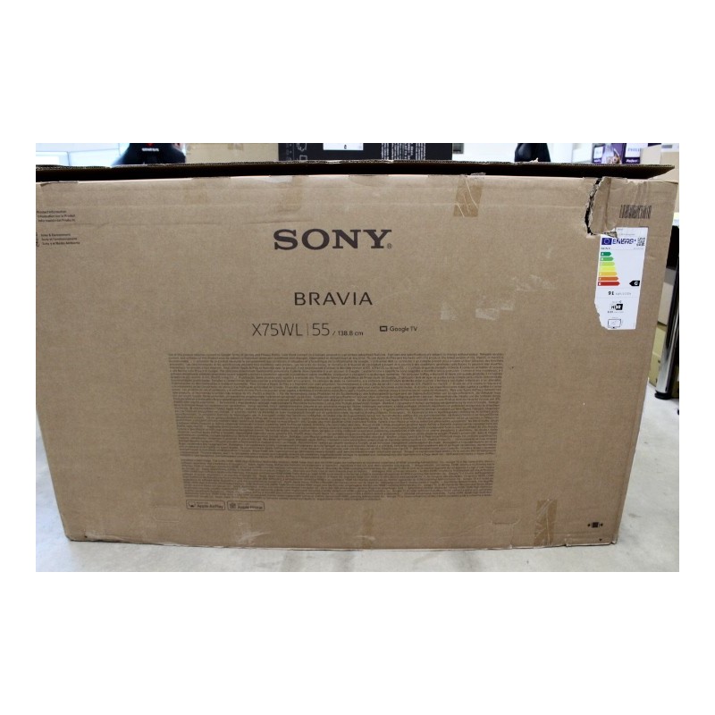 SALE OUT. Sony KD55X75WL 55" (139cm) 4K Ultra HD Smart Google LED TV  Sony KD55X75WL 55" (139 cm) Android QFHD |