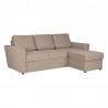 Corner sofa bed INGA beige