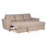 Corner sofa bed INGA beige