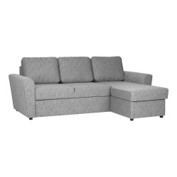 Corner sofa bed INGA grey