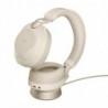Jabra Evolve2 85 - Link380c MS Stereo Stand, Beige