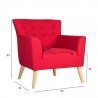 Armchair MOVIE red