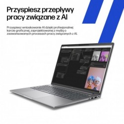 HP ZBook 8 G1ak Copilot+ PC AMD Ryzen AI 7 PRO 350 Mobile workstation 35.6 cm (14") WUXGA 32 GB DDR5-SDRAM 1 TB SSD