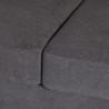 Corner sofa KENDRA LC dark grey