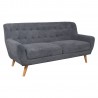 Sofa RIHANNA 3-seater, grey