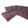 Nurgadiivan LAYLA VN 265x94x208xH90cm, hallikasroosa