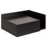 Öökapp ASHLAN 40x32xH16,5cm, must