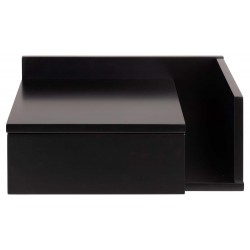 Öökapp ASHLAN 40x32xH16,5cm, must