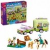 LEGO Friends 42695 Przyczepa do przewozu źrebaków