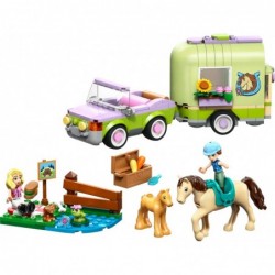 LEGO Friends 42695 Przyczepa do przewozu źrebaków