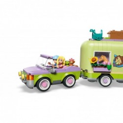 LEGO Friends 42695 Przyczepa do przewozu źrebaków