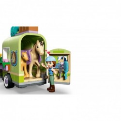 LEGO Friends 42695 Przyczepa do przewozu źrebaków