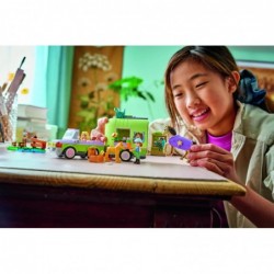 LEGO Friends 42695 Przyczepa do przewozu źrebaków