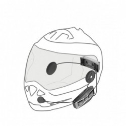 Interphone U-COM 16 Motorbike intercom 1600 m Black