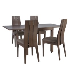 Söögilauakomplekt TIFANY laud ja 4 tooli