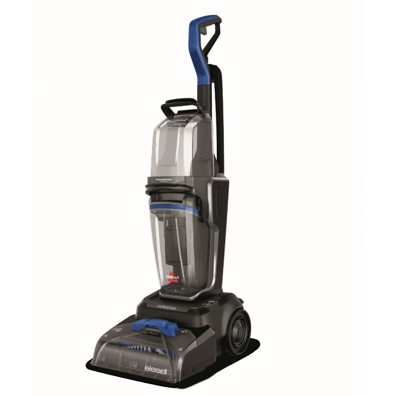 Bissell Carpet Cleaner PowerWash Hydrosteam Corded operating Washing function 1400 W Black/Cobalt Blue