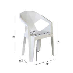 Chair MUZE white