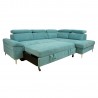 Угловой диван-кровать ROSELANI RC 267x105   200xH84см, зеленый