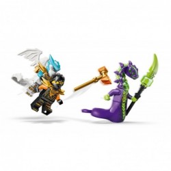 LEGO NINJAGO 71854 Cole’s Mission Mech and Dragon Zane