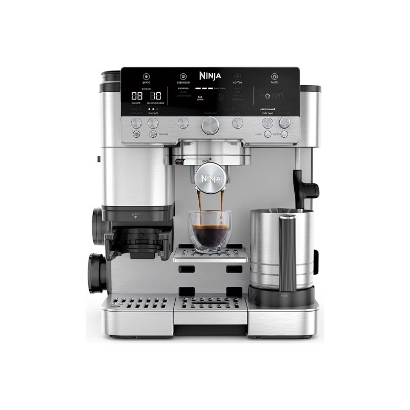 NINJA Espresso Coffee Maker ES601EU Luxe Cafu00e9 Premier Pump pressure 11 bar Built-in milk frother Ground |