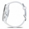 Garmin Venu 3 3.56 cm (1.4") AMOLED 45 mm Digital 454 x 454 pixels Touchscreen Silver, White Wi-Fi GPS (satellite)