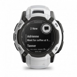 Garmin Instinct 2X Solar 2.79 cm (1.1") MIP 50 mm Digital 176 x 176 pixels Touchscreen White GPS (satellite)