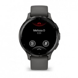 Garmin Venu 3S 3.05 cm (1.2") AMOLED 41 mm Digital 390 x 390 pixels Touchscreen Grey Wi-Fi GPS (satellite)