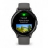 Garmin Venu 3S 3.05 cm (1.2") AMOLED 41 mm Digital 390 x 390 pixels Touchscreen Grey Wi-Fi GPS (satellite)