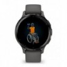 Garmin Venu 3S 3.05 cm (1.2") AMOLED 41 mm Digital 390 x 390 pixels Touchscreen Grey Wi-Fi GPS (satellite)
