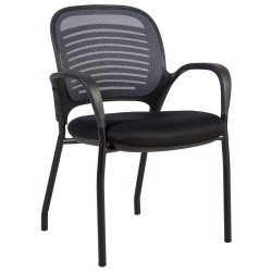 Guest chair TORINO grey black