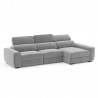 Corner sofa DUKE dark grey