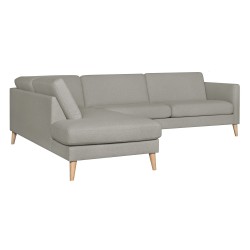 Corner sofa LINNEA LC light grey
