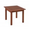 Side table BORDEAUX, 50x50xH50cm, wood meranti, finishing oiled