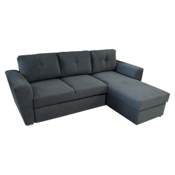 Corner sofa bed STANFORD grey