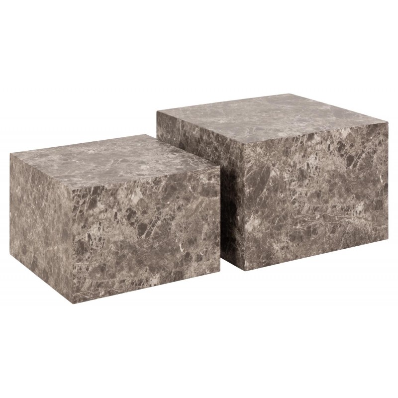 Diivanilaud DICE 58x58xH40cm, helepruun