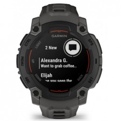Garmin Instinct E 2.29 cm (0.9") MIP 45 mm Digital 176 x 176 pixels Black GPS (satellite)