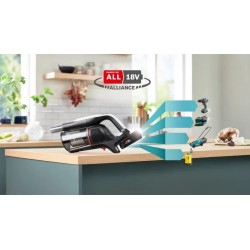 Bosch BCS931WBA stick vacuum/electric broom Battery Dry HEPA Bagless 0.4 L White 3 Ah