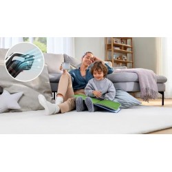 Bosch BCS931WBA stick vacuum/electric broom Battery Dry HEPA Bagless 0.4 L White 3 Ah