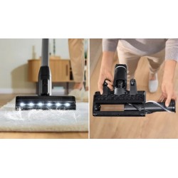 Bosch BCS931WBA stick vacuum/electric broom Battery Dry HEPA Bagless 0.4 L White 3 Ah