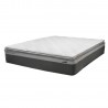 Bed CELINE 160x200cm, with mattress HARMONY TOP, greyish beige