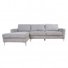 Corner sofa ROLLO LC light grey