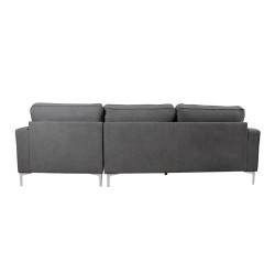 Corner sofa ROLLO RC grey