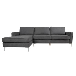 Угловой диван ROLLO LC, серый