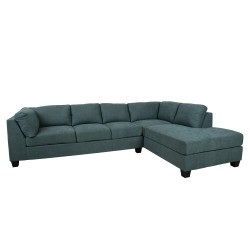 Corner sofa HELMY RC greyish green