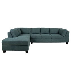 Corner sofa HELMY LC greyish green