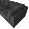 Угловой диван HELMY, левый угол, 313x213   100xH86см, темно-серый
