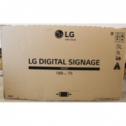SALE OUT. LG 75XS4G-B 75"...